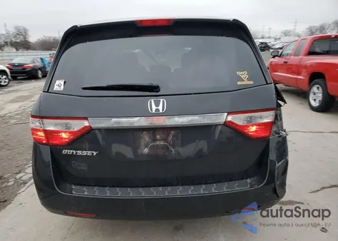 2012 Honda Odyssey Ex из США, поврежденный, VIN 5FNRL5H45CB005641